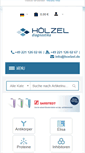 Mobile Screenshot of hoelzel-biotech.com